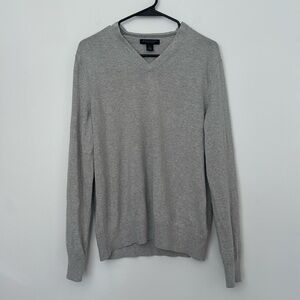 Banana Republic Silk Cotton Cashmere V-Neck Sweater Size Large